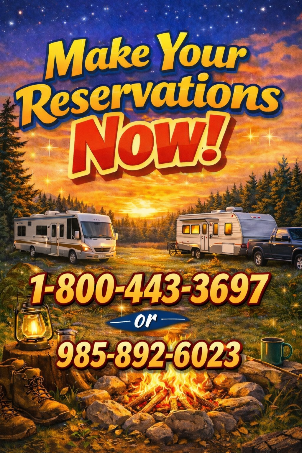 make reservations now