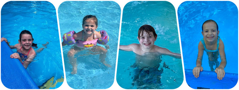 lop kids swimming